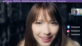 Reaction Indonesia PAPION - SINARAN New Remix feat. REI SARAH   Visualizer