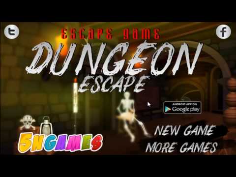 Escape Game Dungeon Escape Walkthrough - 5ngames
