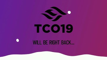 TCO19 - Algorithm Finals