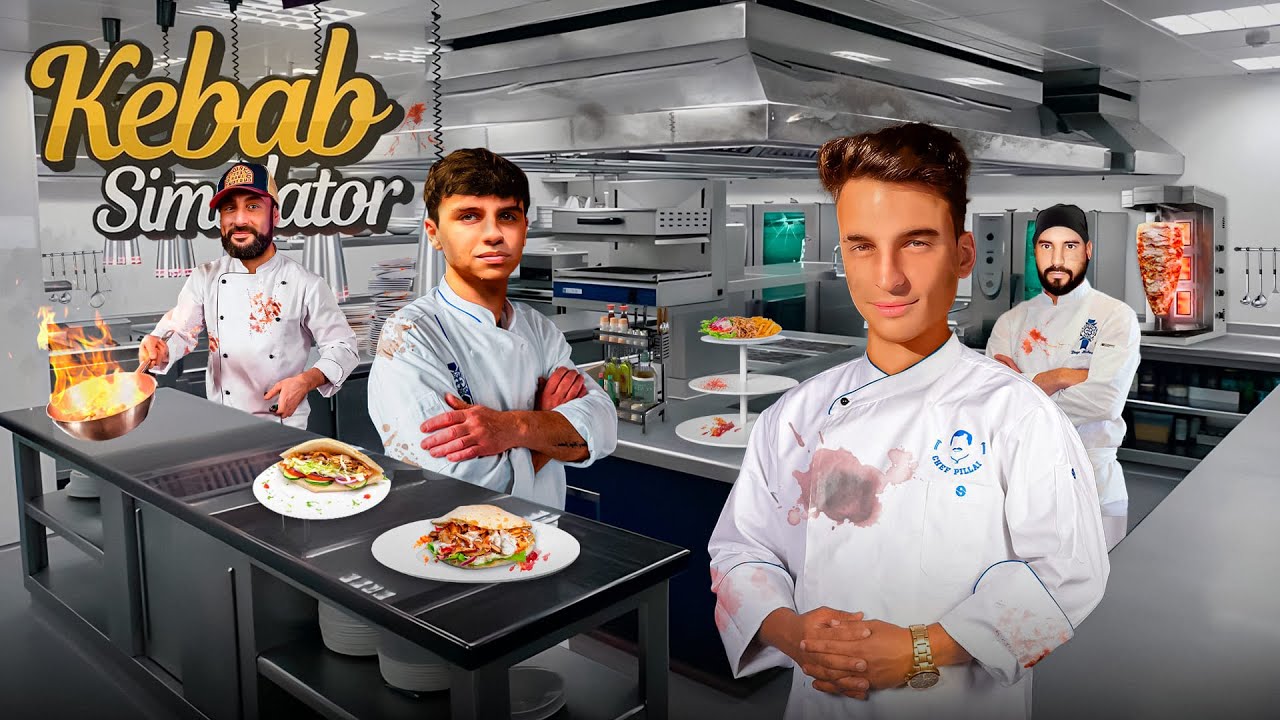 COCINANDO CON GONCHO Y ROBER 🥙 | KEBAB RESTAURANT SIMULATOR