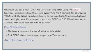 How to Fix Date-Time Issues in Your React Todo App