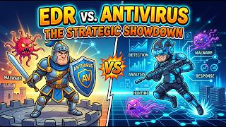 EDR vs. Antivirus: The Strategic Showdown 🥊💻 (What You Actually Need)