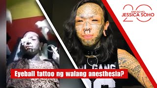 Eyeball Tattoo Ng Walang Anesthesia? Kapuso Mo, Jessica Soho