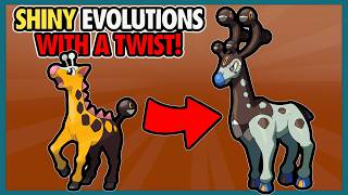 WHAT IF SHINY POKEMON HAD UNIQUE EVOLUTIONS (with a TWIST)