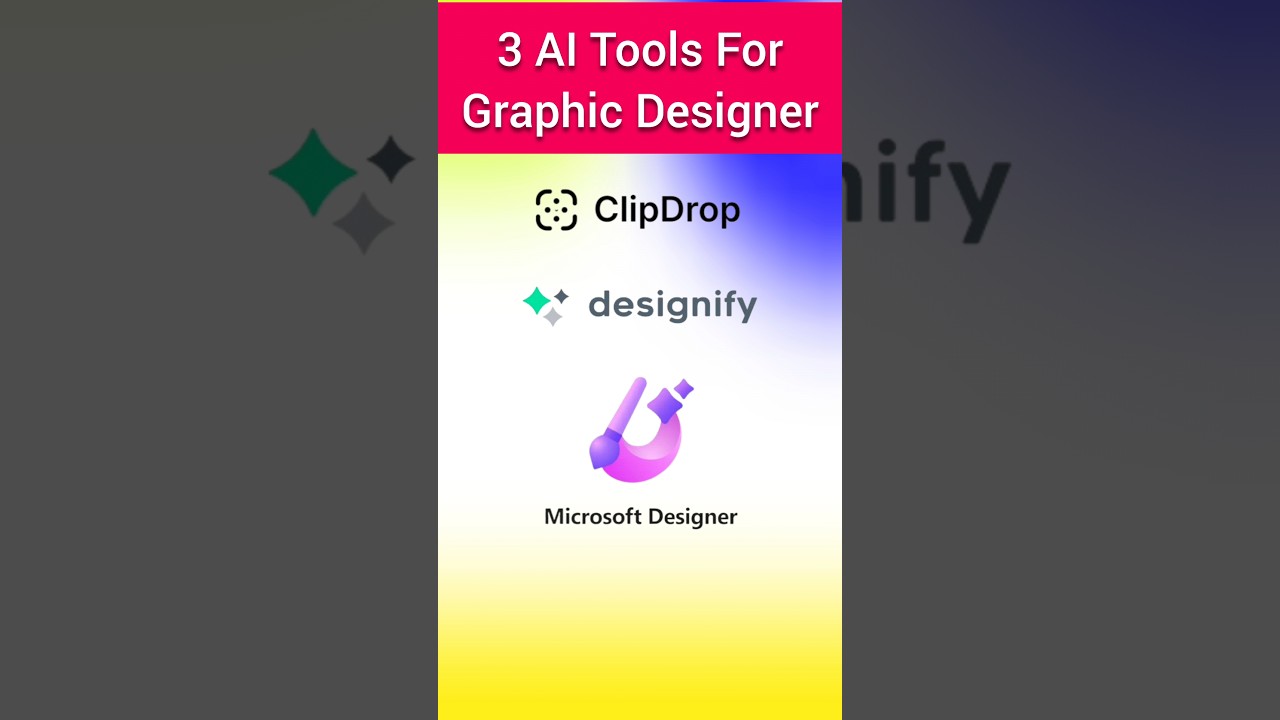 3 AI Tools for Graphic Designer 