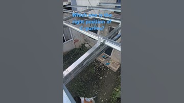 welding no more, C-purlins installation #shortvideo