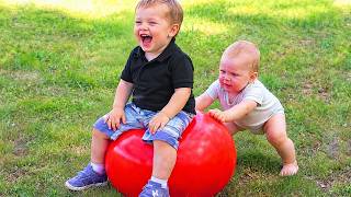 Too Cute to Pop!🎈 Baby Balloon Pop Fails #2 - Cute Baby Videos | Gods Laugh