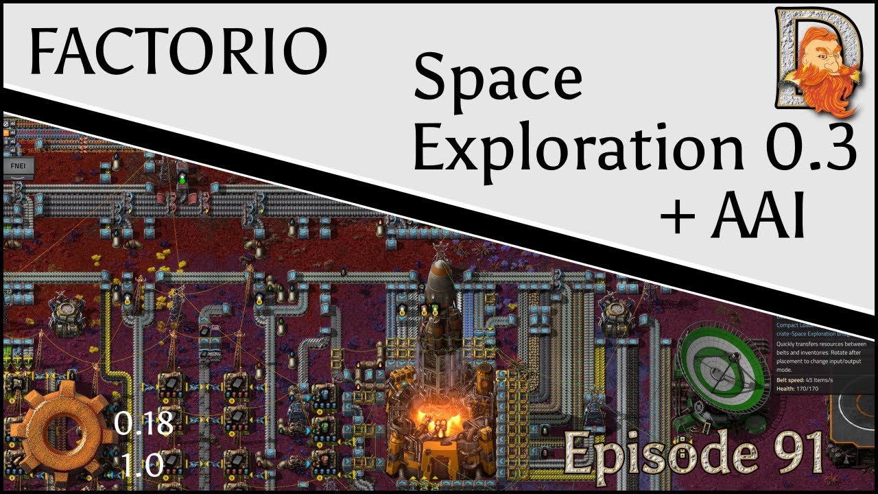 Factorio space exploration чертежи