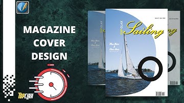 Sailing Magazine Cover and Spread | Speed Art (Scribus)