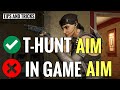 Why Your Aim is GODLY in T-hunt but SUCKS Online | Rainbow Six Siege Tips