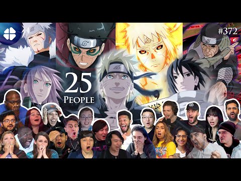 Hokages Join the battle | Team 7 Assemble! [25 People React] Shippuden 372 🇯🇵 [ナルト 疾風伝] [海外の反応]