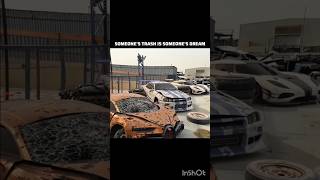 Someone's trash is someone else's dream 🖤|#shorts #cars