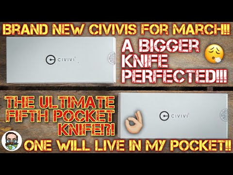 BRAND NEW CIVIVI knives that make quite the perfect combo!! Also perfect by thmselves. ????‍????????????????