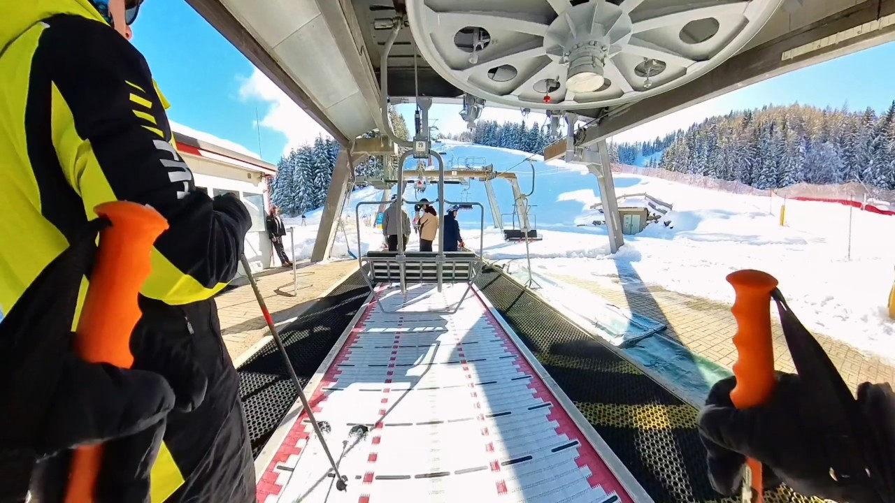 Risalita integrale seggiovia Fondo Piccolo Trugalait (Folgaria-TN)