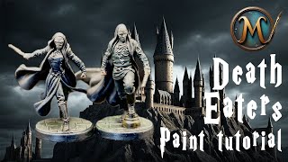 How to paint the Death Eaters | Harry Potter Wizarding Duels painting tutorial
