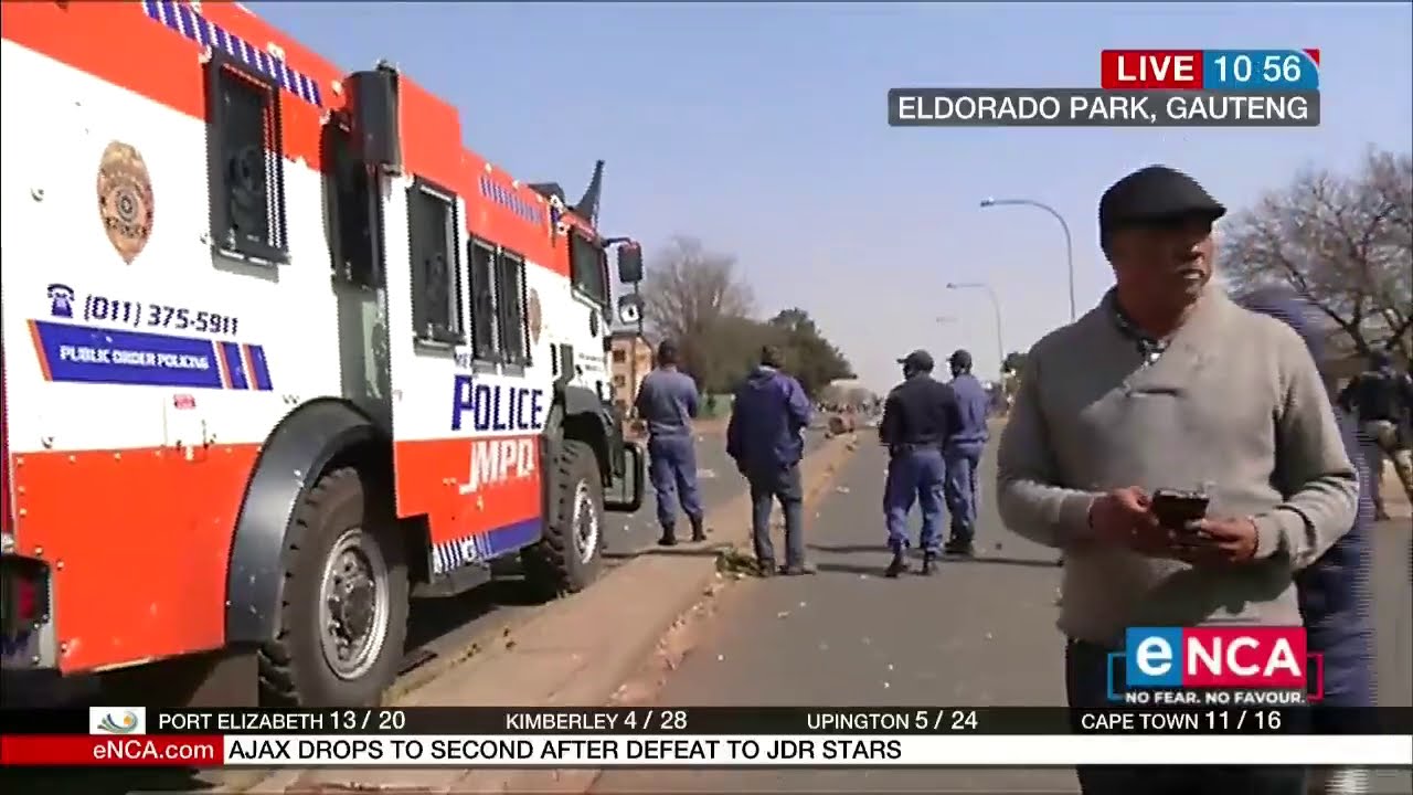 Standoff between police and Eldorado Park residents after teen shot dead