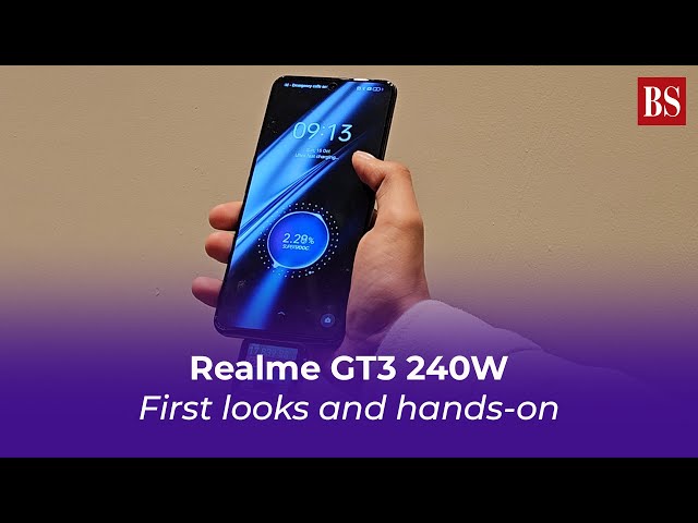 Realme GT3 with 240W fast-charging and Nothing Phone (1) like RGB