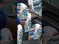 Knitting Machine Carriage Techniques: Use Both hands