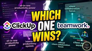 ClickUp vs Teamwork Which Wins [Definitive Guide] Clickup Vs Teamwork Com Comparison Best Project Management Tool 2024