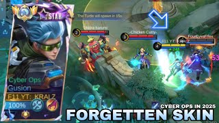 Gusion Forgetten Skin By Players Solo Immortal Gameplay Cyber Ops In 2025