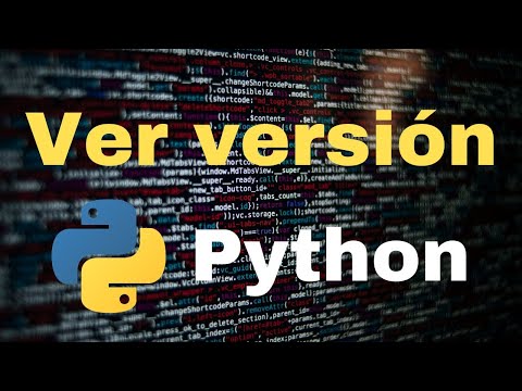Ver version de PYTHON que tengo instalada   Windows 11