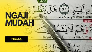 KHUSUS PEMULA Belajar Mengaji dari Nol Sampai Lancar | Panduan Membaca Al-Quran Pelan Mudah Diikuti