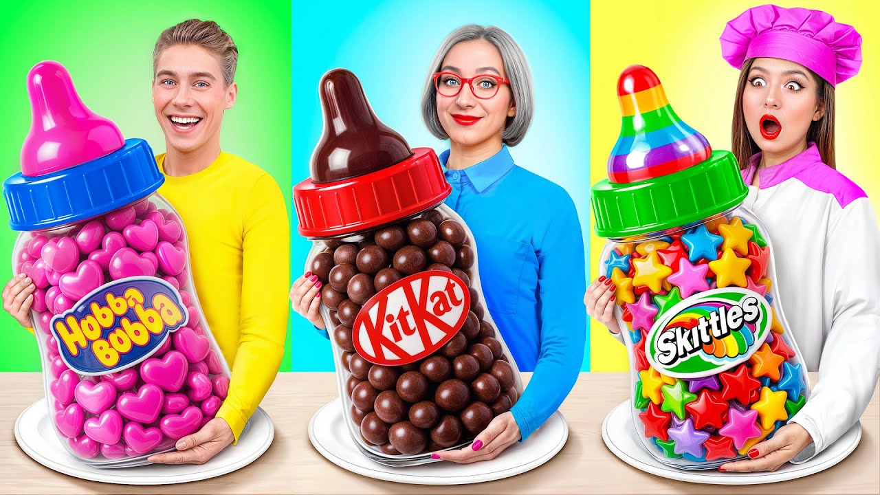 Provocare De Gătit: Eu vs. Bunica | Situații Alimentare Nebunești Bubba DO Challenge