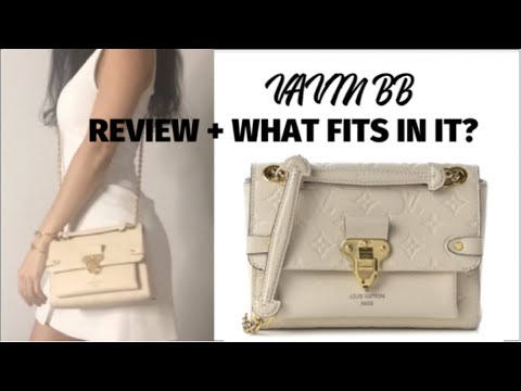 Louis Vuitton Vavin BB Empreinte Ivory Review + WHAT'S IN MY BAG 2021 + Mod  Shots 