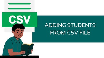 Adding Students Using CSV file