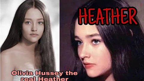 HEATHER by Conan Gray | Olivia Hussey the real Hea...