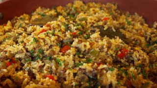 Louisiana Dirty Rice Recipe| How To Make Dirty Rice | Dirty Rice Recipe