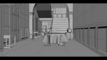 Interior modeling techniques 3ds max tutorial part - 1