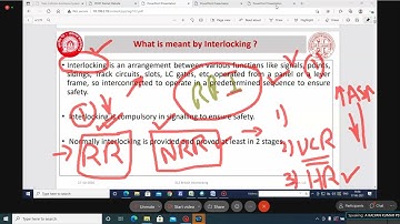 S12 Relay Interlocking (M-C) Part-1 signalling