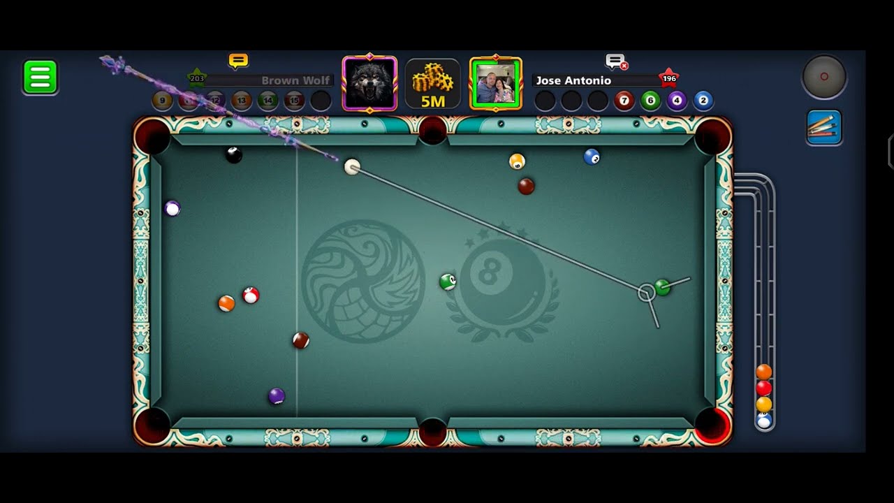 8 Ball Pool | Free Coins Tips and Tricks | Paris Table Gameplay 