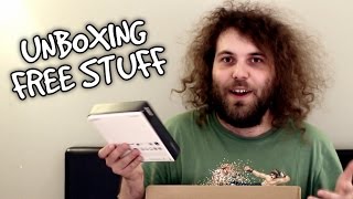 Unboxing Free Stuff (World War Phone)