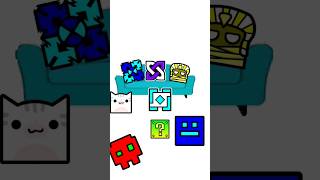 Cuando vemos un cubo verde misterioso mis amigos... #geometrydash #animation #gd #jaizergarciagd
