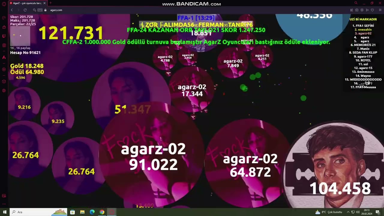 #agarz ~EneSahin /Ffa1 Ekibi İle Goldlu Vs Atmak/ İyi seyirler