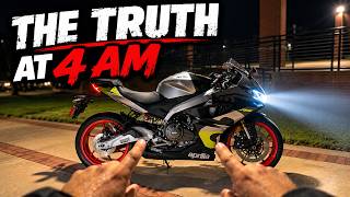 2026 Aprilia RS 457 Headlight Test | Best of the Small Sportbikes?