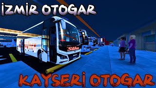 🌏İZMİR OTOGAR- KAYSERİ OTOGAR SEFERİ |🚍Man Lion's Coach 2023  ETS 2 1.49 Türkiye Haritası#ets2mods