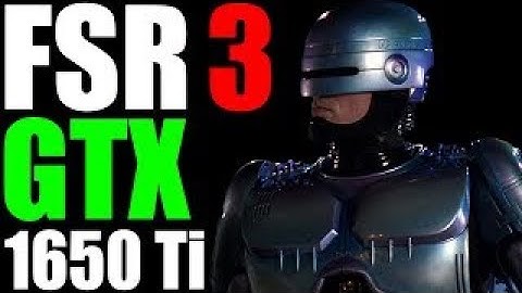 The GTX 1650 and FSR 3(quality) and Frame Generation in 2024 | 1080p |