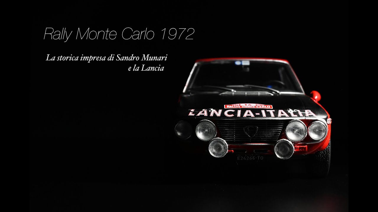 Maquette Lancia Fulvia HF Rally Monte-Carlo 1972 Italeri 1/24