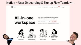 Notion - User Onboarding Teardown  Signup flow