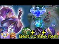 Best Combo Item For Hanabi This Season !! ONE SHOOT BUILD HANABI | EMBLEM HACK 1 SHOT HANABI 🔥🔥