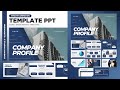 Company Profile 2 | BlueModern: Template PPT Profesional &amp; Modern