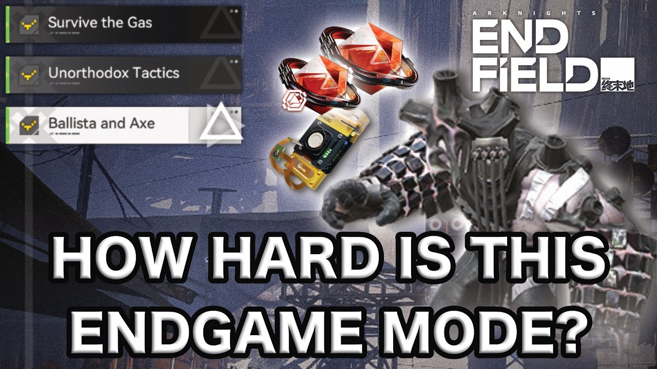 I FAILED A LOT! FULL AGONY MODE CLEAR & ALL REWARDS FROM THE NEW ENDGAME MODE | Arknights: Endfield