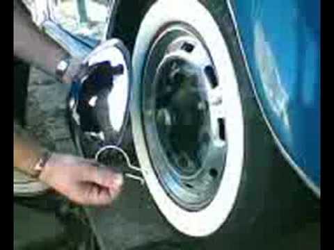 removing hub cap of the wheel VW - YouTube