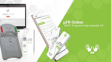 NDEF programming example with SDK in C# - working with Wireless NFC Reader/Writer "uFR Nano Online"