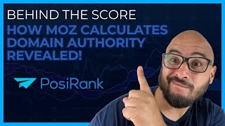 How does MOZ calculate the Domain Authority