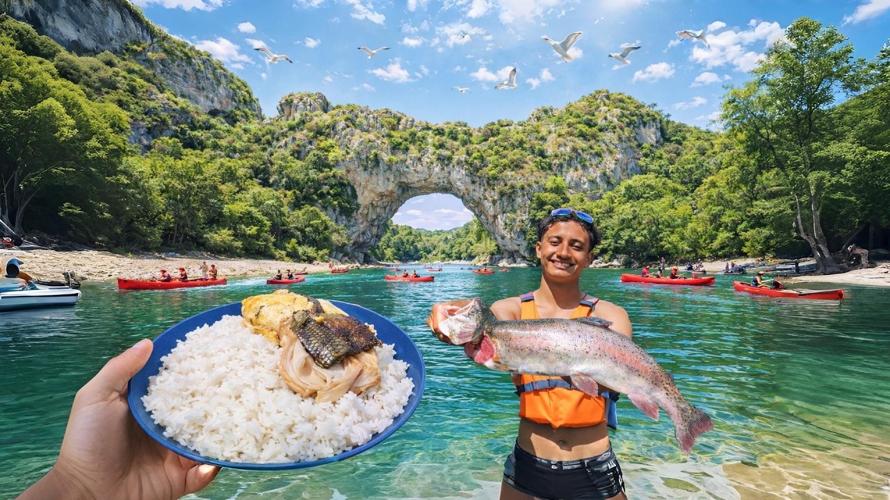 SURVIVRE en PÊCHANT des TRUITES dans la plus belle rivière de France