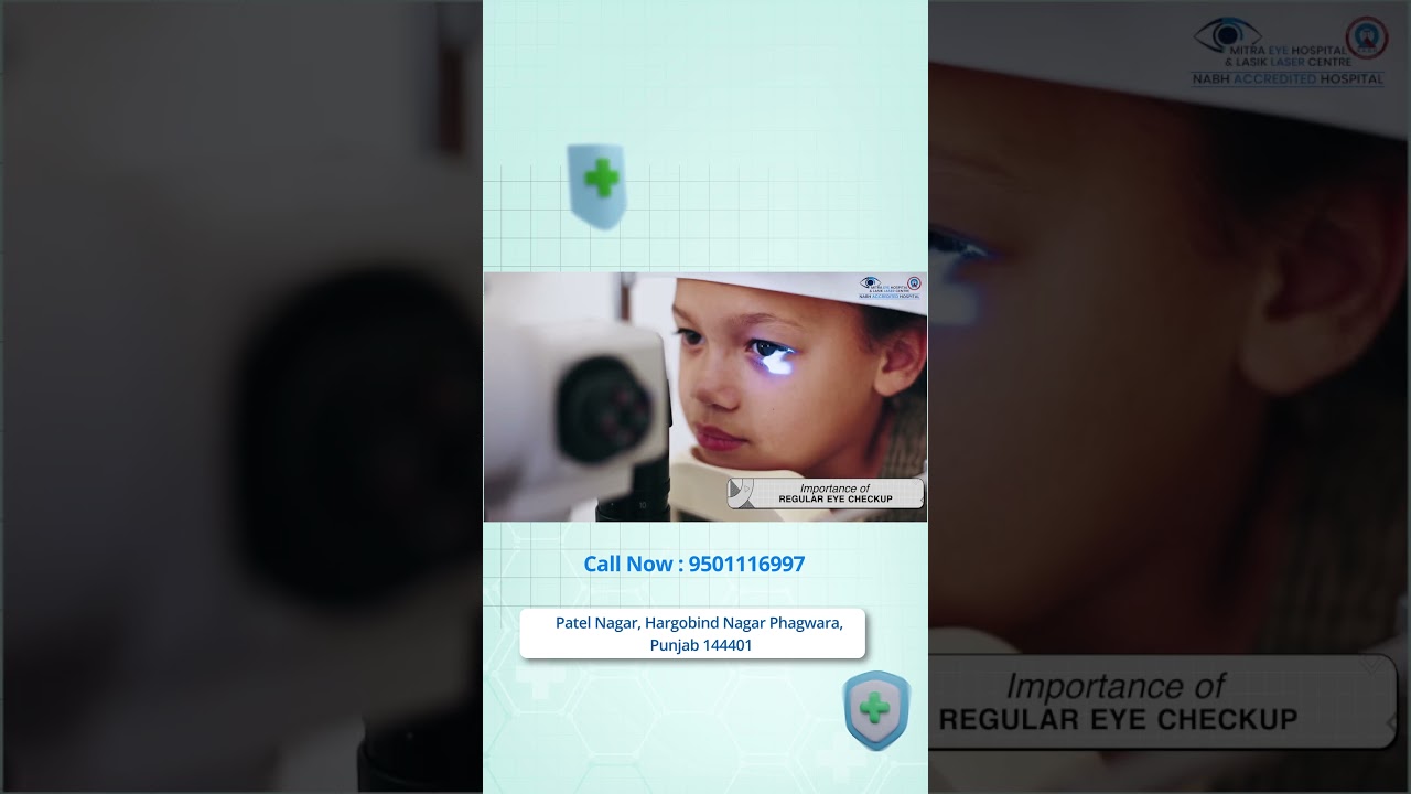 Why Regular Eye Checkups Matter for Kids & Adults | Lazy Eye  & Vision Care | Mitra Eye Hospital